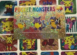 Pokemon Charizard Vintage Pocket Monsters Vending HOLO Prism Sticker 99 Nintendo - Image 2
