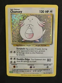 Chansey 015/034 Pokemon Trading Card Game Classic Holo English NM - Image 1