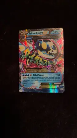 Pokemon Primal Kyogre EX Ultra Rare Holo 55/160 XY Primal Clash Card - Image 1