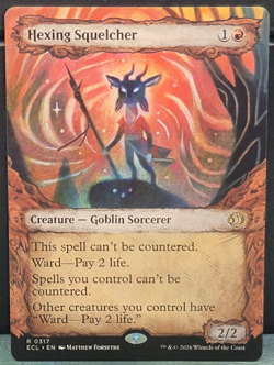 Hexing Squelcher R 0317 Rare SHOWCASE Lorwyn Eclipsed Near Mint Card Game TCG - Image 1