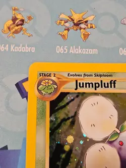 Pokemon TCG Jumpluff 7/111 holo Neo Genesis 1st edition card - Image 3