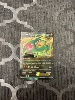 Flygon EX XY61 Black Star Promo - Pokemon Card XY 2015 LP - Image 1
