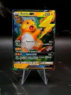 Raichu GX Ultra Rare Lightning 29/73 Shining Legends 2017 Mouse Pokemon Card - Image 1