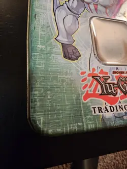 Empty Elemental Hero Neos Yu Gi Oh! Trading Card Storage Tin Konami - Image 5