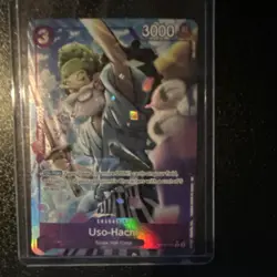 Bandai One Piece CCG Uso-Hachi ST18-001 Holo Character Card 3000 Power - Image 1
