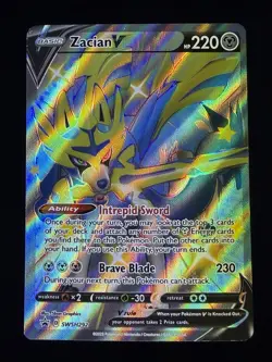 Zacian V (Shiny) - Promo SWSH: Sword & Shield Promo Cards SWSH292 NM - Image 1