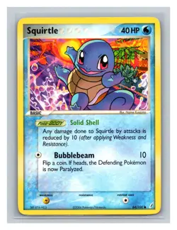 Squirtle #64/100 Crystal Guardians Pokemon Card TCG - Image 1