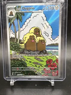 Alolan Dugtrio 208/191 Surging Sparks Full Art Ultra Rare Holo Pokemon Card NM - Image 1