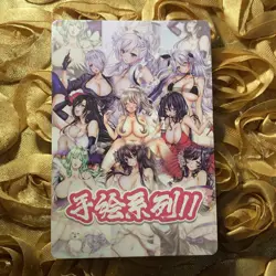 Tifa Lockhart FINAL FANTASY SEXY QUEENS Goddess Waifu Anime Holo Card - Image 4