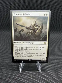 Puresteel Paladin Commander Masters Regular - Image 1