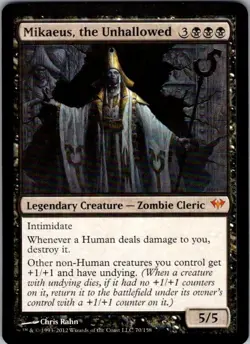 Magic The Gathering Mikaeus, the Unhallowed DKA 70 NM - Image 1