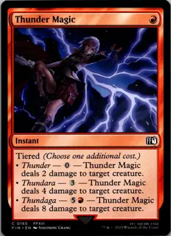 FINAL FANTASY #165 Thunder Magic - Image 1