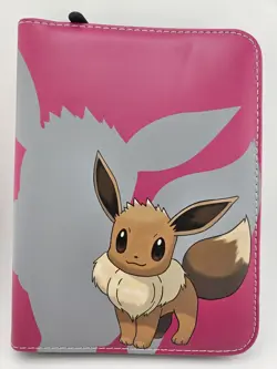 Pokemon Binder With 50 Sleeves , Zip Closure & Wrist Strap NEW - Image 1