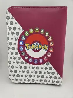 Pokemon Binder With 50 Sleeves , Zip Closure & Wrist Strap NEW - Image 2