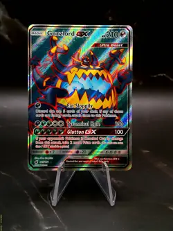 Guzzlord GX Ultra Rare Dark 105/111 Crimson Invasion 2017 Junkivore Pokemon Card - Image 1