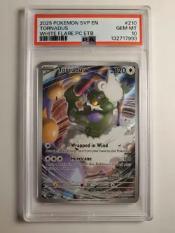 TORNADUS 210 Pokemon Center PSA 10 - Image 1