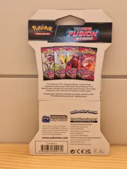 Pokemon TCG Sword & Shield 08 Fusion Strike Sleeved Booster Pack - Image 3