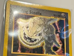 Vintage 2002 Pokemon TCG Neo Destiny SHINING STEELIX HOLO SECRET Rare 112/105 NM - Image 5