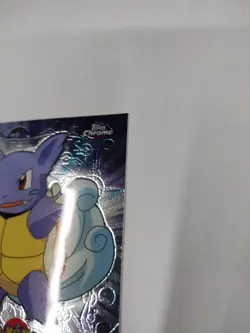 MINT/Nm Wartortle #08 Pokemon Topps Chrome Holo Foil TV Animation Vintage - Image 5