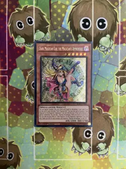* DARK MAGICIAN GIRL THE MAGICIAN'S APPRENTICE * SECRET RARE ALIN-EN004 YUGIOH! - Image 1