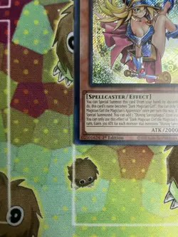 * DARK MAGICIAN GIRL THE MAGICIAN'S APPRENTICE * SECRET RARE ALIN-EN004 YUGIOH! - Image 4