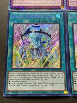 3x Bingo Machine, Go!!! | Secret Rare + 3x True Light | Starlight Rares |YuGiOh! - Image 3