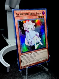 Ash Blossom & Joyous Spring (Alternate Art) (UR) RA04-EN025 Quarter Century... - Image 2