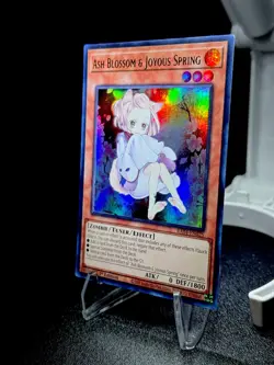 Ash Blossom & Joyous Spring (Alternate Art) (UR) RA04-EN025 Quarter Century... - Image 3
