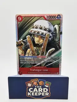 Trafalgar Law OP14-009 One Piece The Azure Sea's Seven Super Rare - Image 1