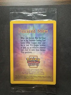 Pokemon TCG Ancient Mew Movie Promo Holo Card 2000 First Movie - Image 1