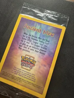 Pokemon TCG Ancient Mew Movie Promo Holo Card 2000 First Movie - Image 4