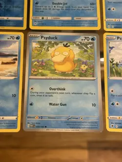 6x Golduck Psyduck Pokemon Cards Collection Set Multiple Sets Water Deck Build - Image 3