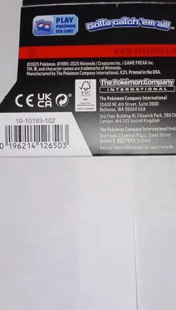 Pokemon Mega Evolution Phantasmal Flames Booster Pack 10 Cards English 2025 - Image 3