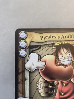 2005 One Piece CCG Pirate’s Ambition Luffy PR001 Shonen Jump Promo Card Vintage - Image 2