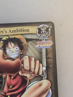 2005 One Piece CCG Pirate’s Ambition Luffy PR001 Shonen Jump Promo Card Vintage - Image 3