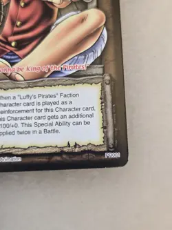 2005 One Piece CCG Pirate’s Ambition Luffy PR001 Shonen Jump Promo Card Vintage - Image 4