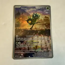 Teal Mask Ogerpon 123 Sv: Scarlet & Violet Promo Cards Holo - Image 1
