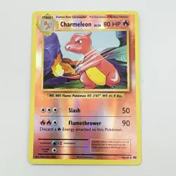 Pokemon TCG Charmeleon 10/108 Reverse Holo XY Evolutions 2016 Card LP - Image 1