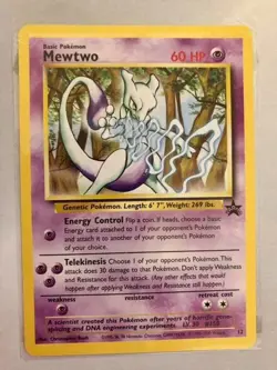Eevee Mewtwo JR East Stamp Rally Promo 2000 Pokemon Card Japanese - Image 2