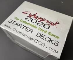 SEALED Cyberpunk 2020 Starter Decks Bundle - CCG Trading Card – New - Image 1