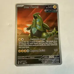 Pokemon TCG Iron Thorns 098 Scarlet & Violet Promo Card Holo - Image 1