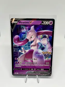 Mewtwo V Swsh223 Swsh: Sword & Shield Promo Cards Holo LP - Image 1