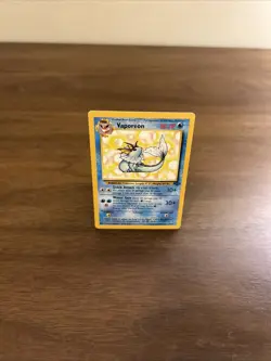 Pokemon TCG Vaporeon Jungle 28/64 Rare 1999 Wizards Base Set Non-Holo Card LP - Image 4