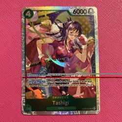 Tashigi EB03-018 SR Foil English One Piece Card Game TCG Near Mint US Seller - Image 1