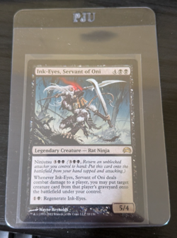 Magic The Gathering Planechase Anthology Ink-Eyes, Servant Of Oni Card - Image 1