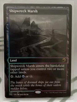 MTG Magic The Gathering Shipwreck Marsh *Never Played - Image 1