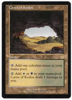 Caves of Koilos 2001 Apocalypse Colorless Rare Land MTG SP - NM AZ2 - Image 1