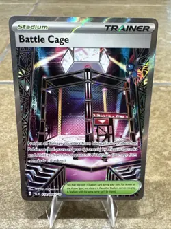Pokemon TCG Ultra Rare Stadium Battle Cage PFL (116/094) Near Mint English NM - Image 1