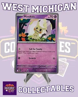 Mimikyu 042/094 Me02: Phantasmal Flames Regular - Pokemon TCG NM Free Shipping - Image 1