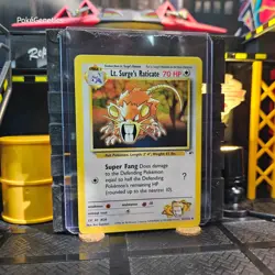 Lt. Surge's Raticate Gym Heroes Pokemon TCG 51/132 Unlimited Uncommon - Image 3